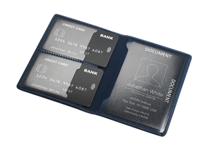 Carteira de documentos RFID 611327